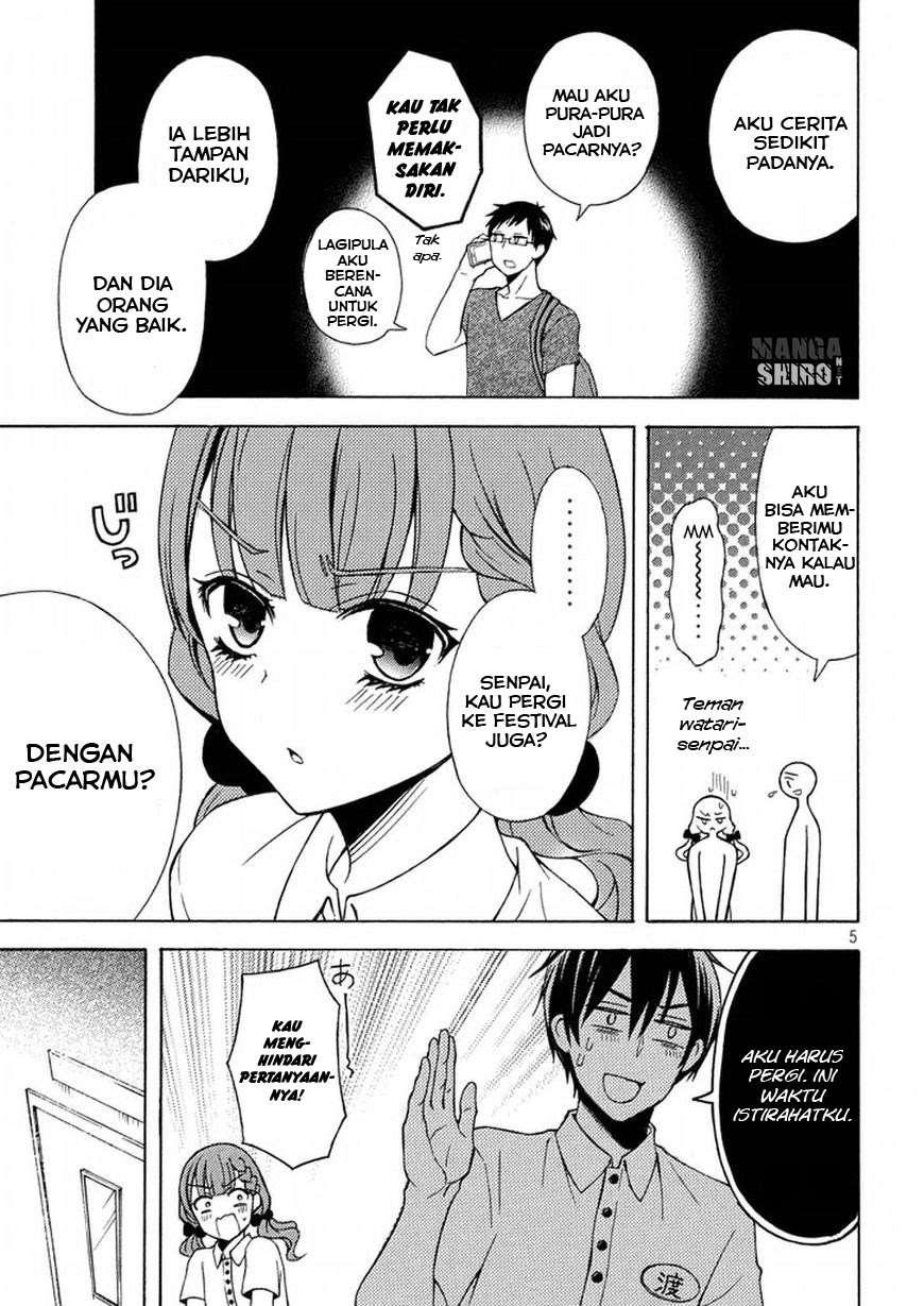 Watari-kun no xx ga Houkai Sunzen Chapter 30 - halaman 6