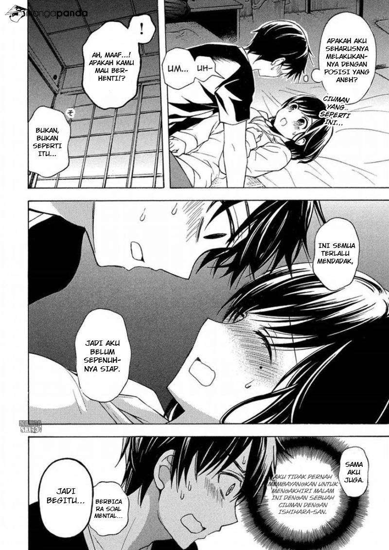 Watari-kun no xx ga Houkai Sunzen Chapter 32 - halaman 14