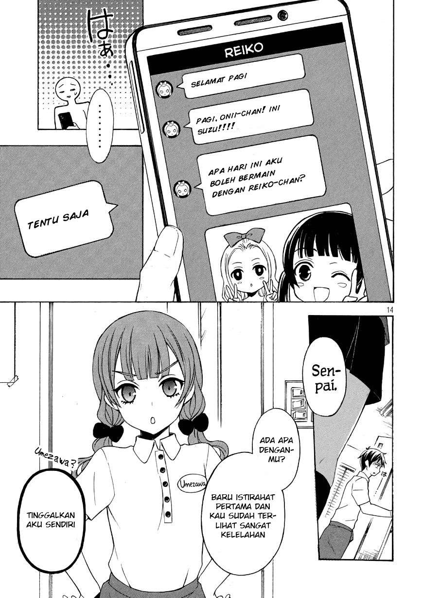 Watari-kun no xx ga Houkai Sunzen Chapter 33 - halaman 16