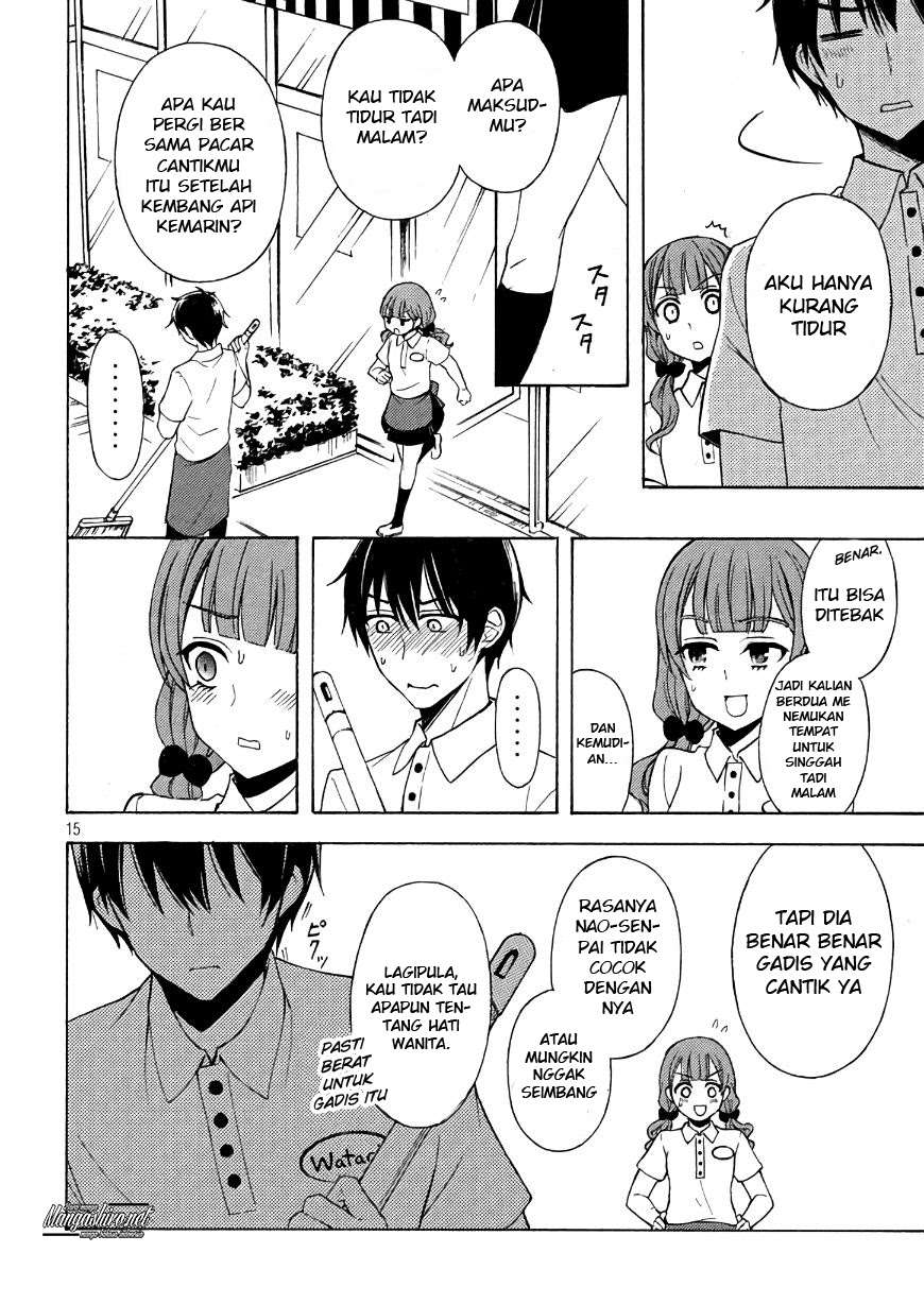 Watari-kun no xx ga Houkai Sunzen Chapter 33 - halaman 17