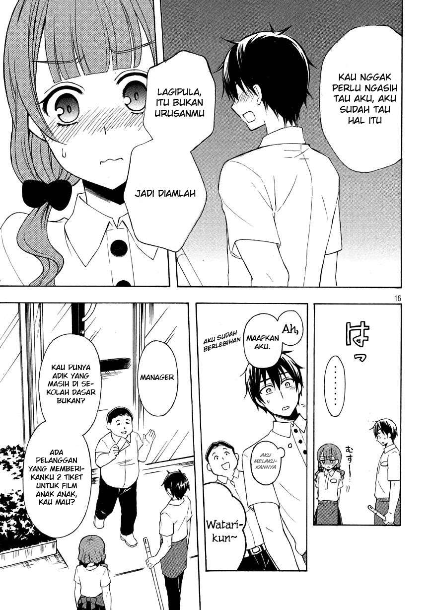 Watari-kun no xx ga Houkai Sunzen Chapter 33 - halaman 18
