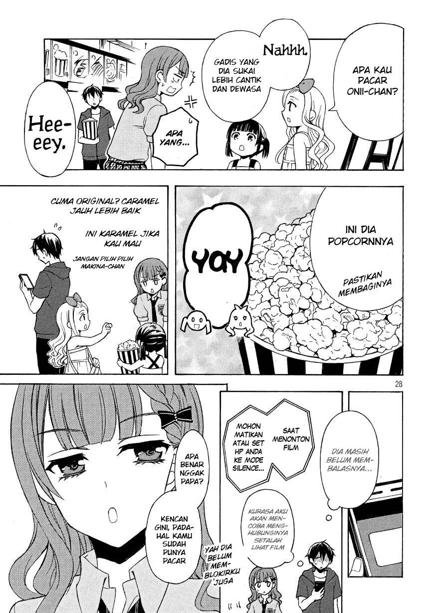 Watari-kun no xx ga Houkai Sunzen Chapter 33 - halaman 30