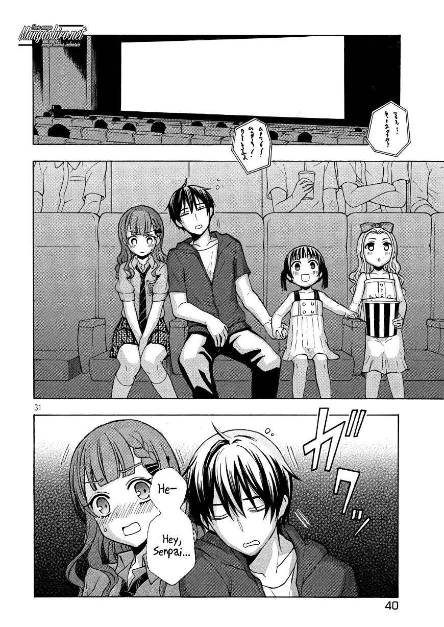 Watari-kun no xx ga Houkai Sunzen Chapter 33 - halaman 33