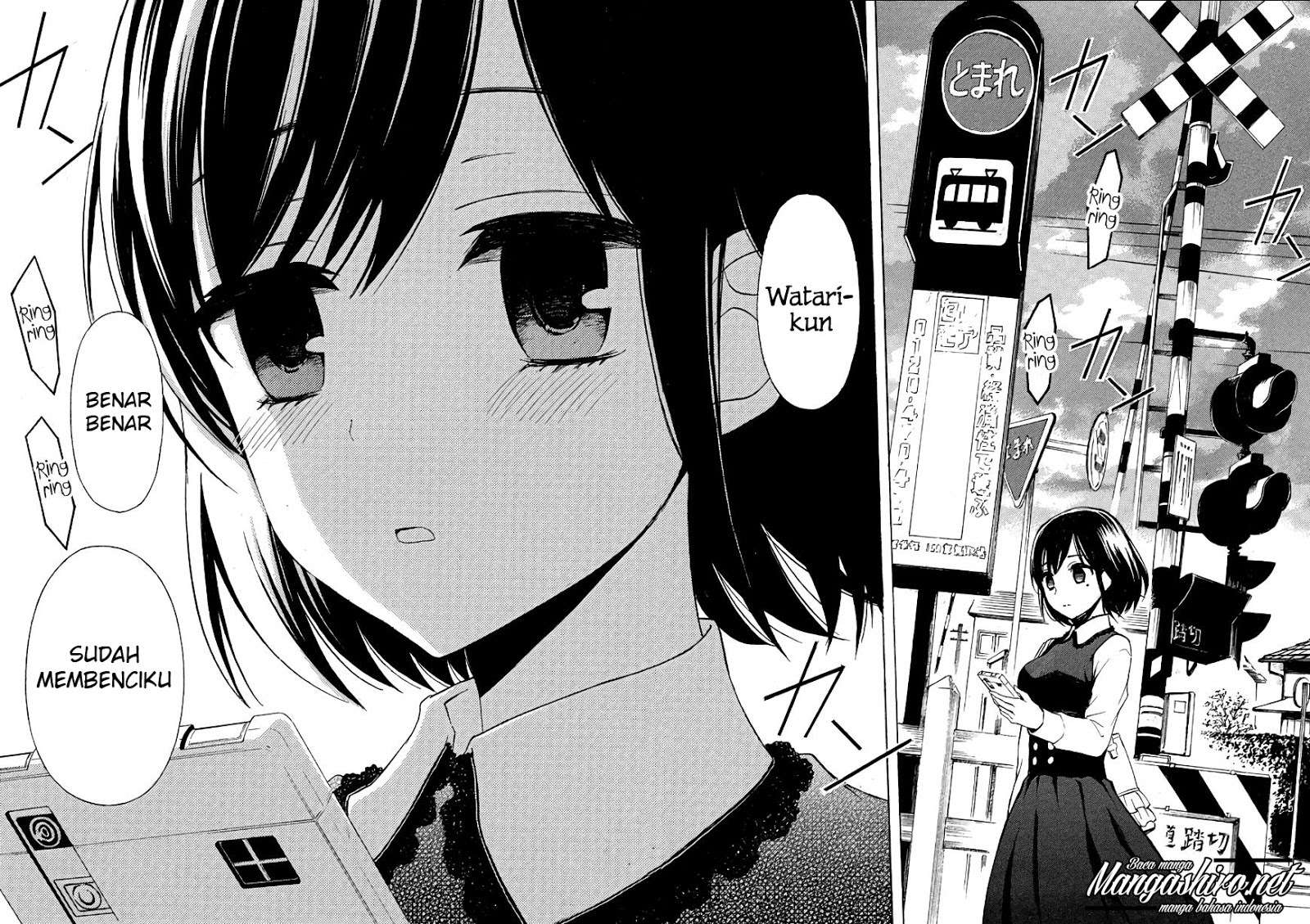 Watari-kun no xx ga Houkai Sunzen Chapter 33 - halaman 35
