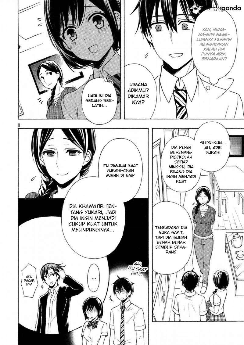 Watari-kun no xx ga Houkai Sunzen Chapter 34 - halaman 10
