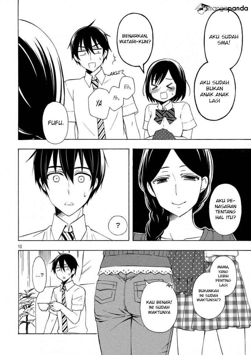 Watari-kun no xx ga Houkai Sunzen Chapter 34 - halaman 12