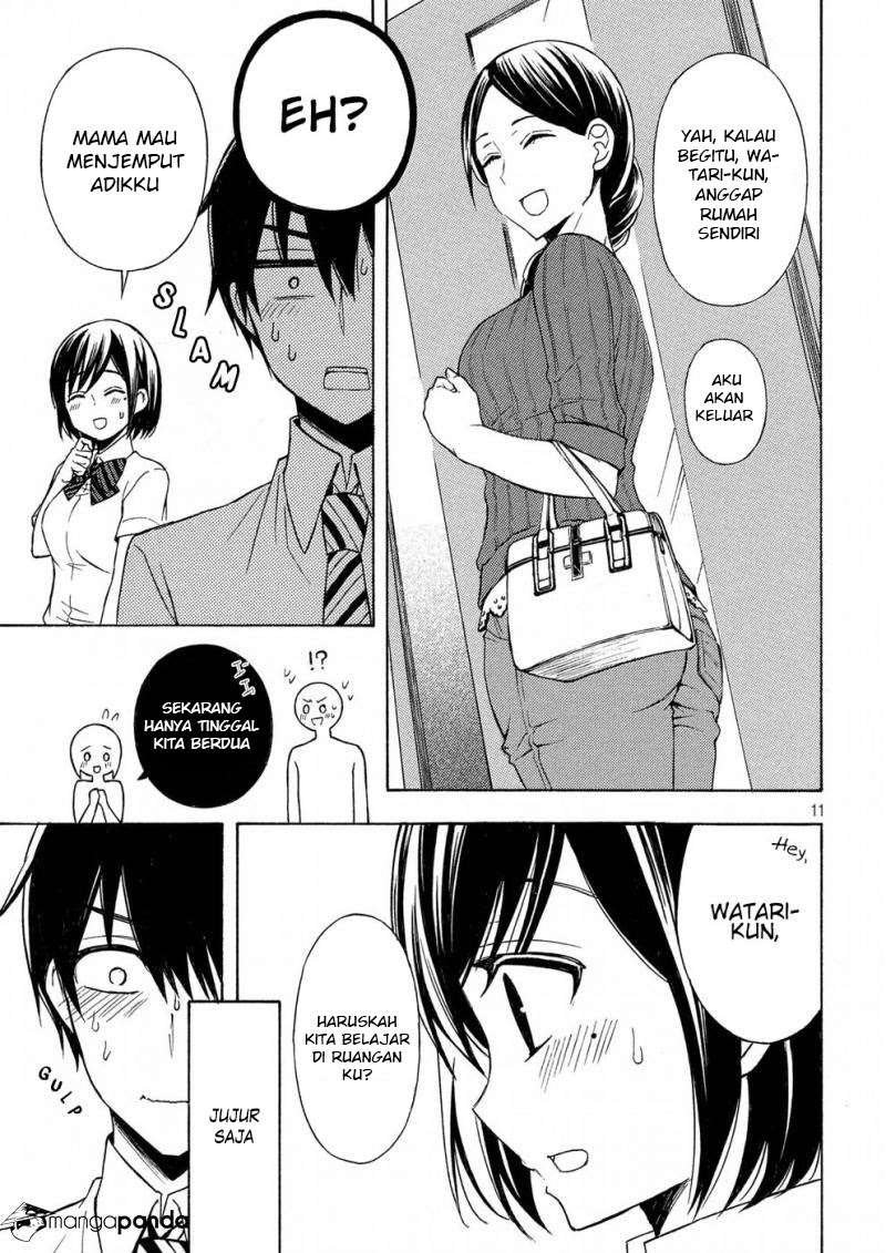Watari-kun no xx ga Houkai Sunzen Chapter 34 - halaman 13