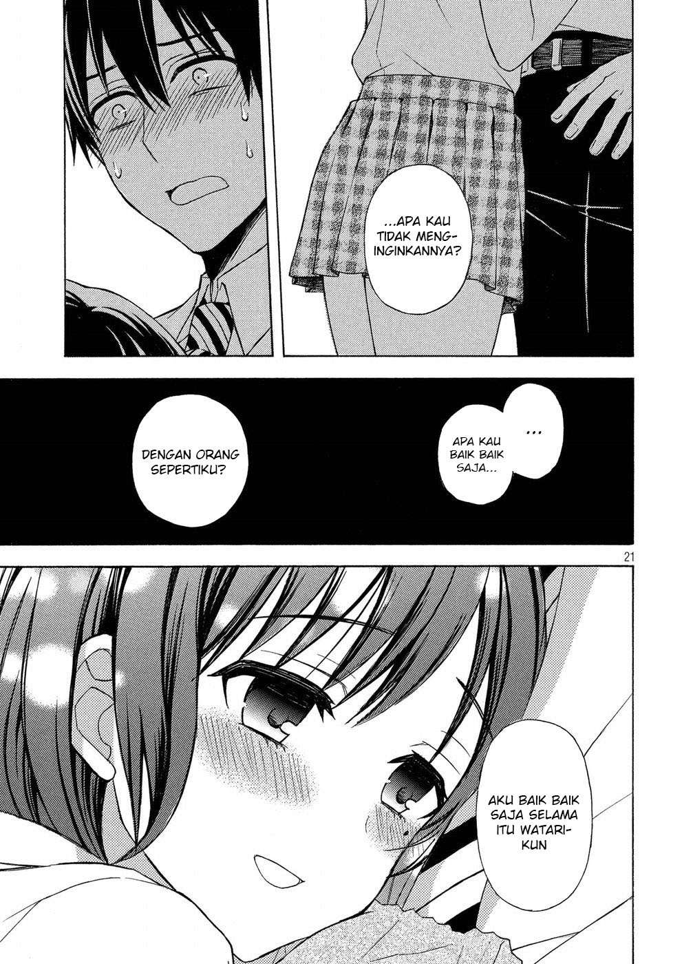 Watari-kun no xx ga Houkai Sunzen Chapter 34 - halaman 23