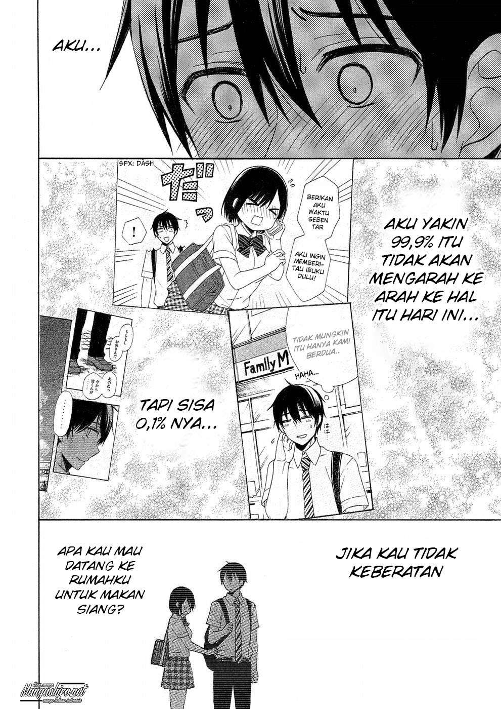 Watari-kun no xx ga Houkai Sunzen Chapter 34 - halaman 24