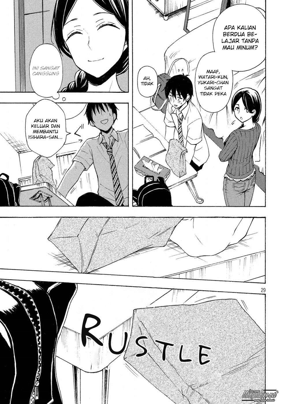 Watari-kun no xx ga Houkai Sunzen Chapter 34 - halaman 31