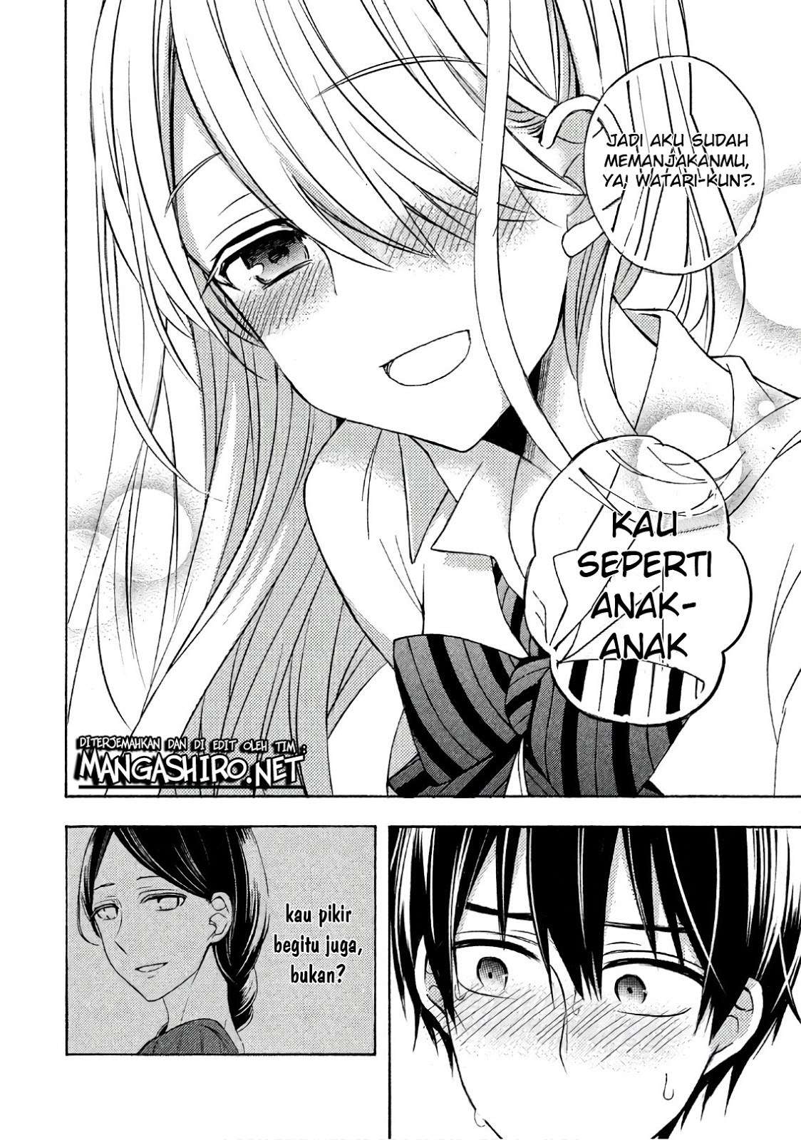 Watari-kun no xx ga Houkai Sunzen Chapter 35 - halaman 28