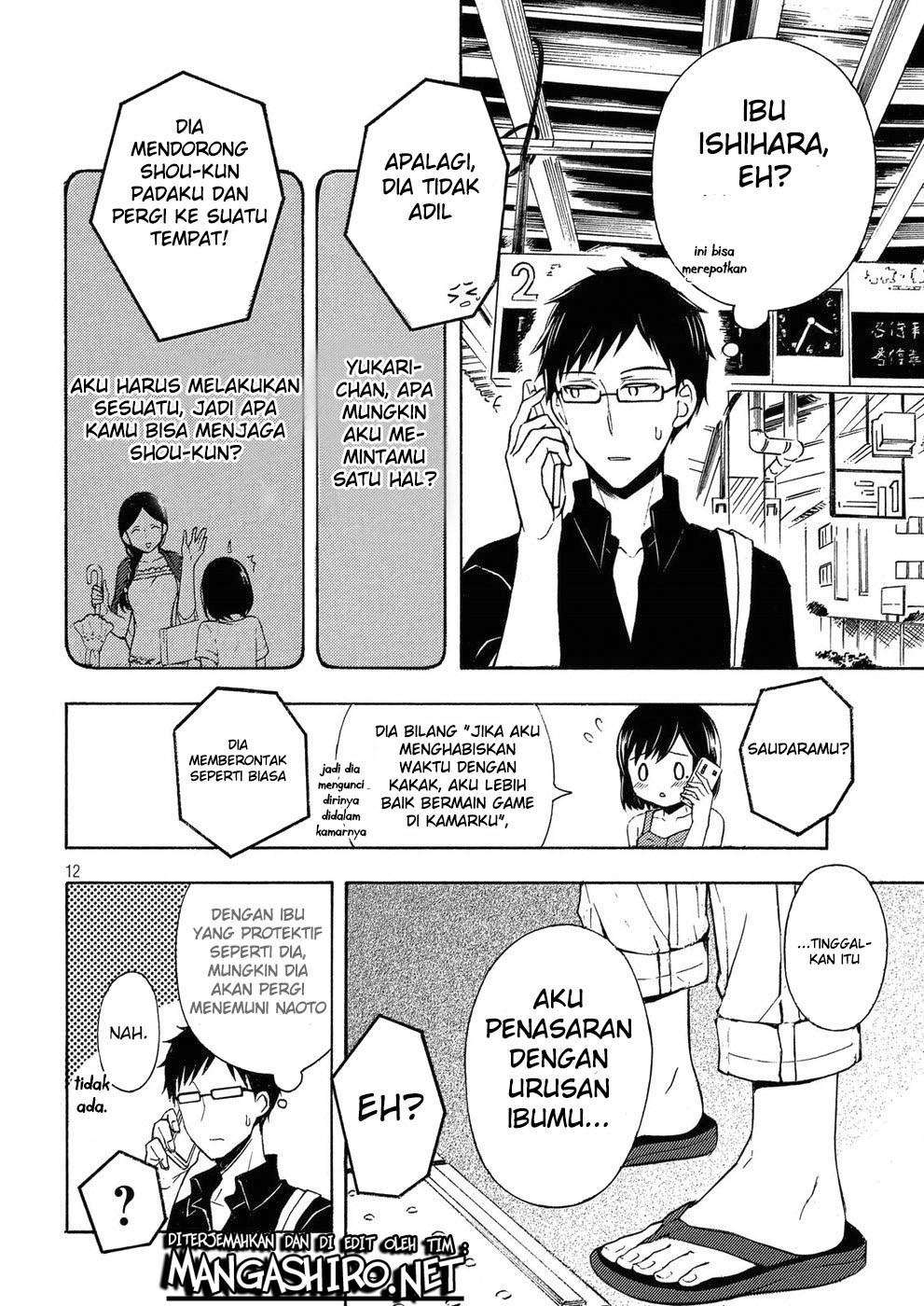 Watari-kun no xx ga Houkai Sunzen Chapter 36 - halaman 12