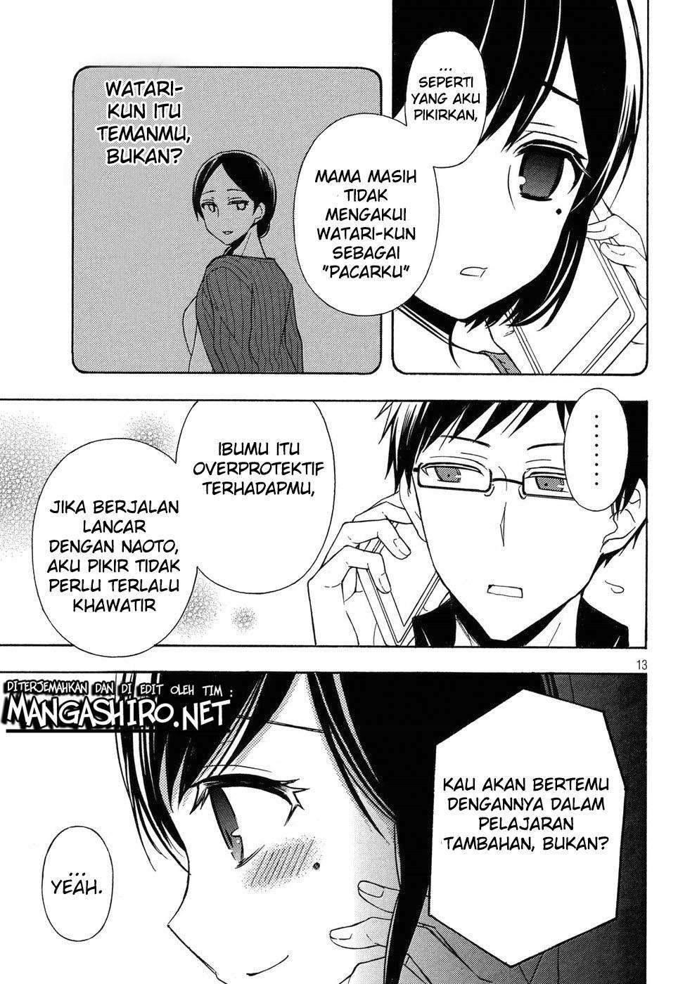Watari-kun no xx ga Houkai Sunzen Chapter 36 - halaman 13