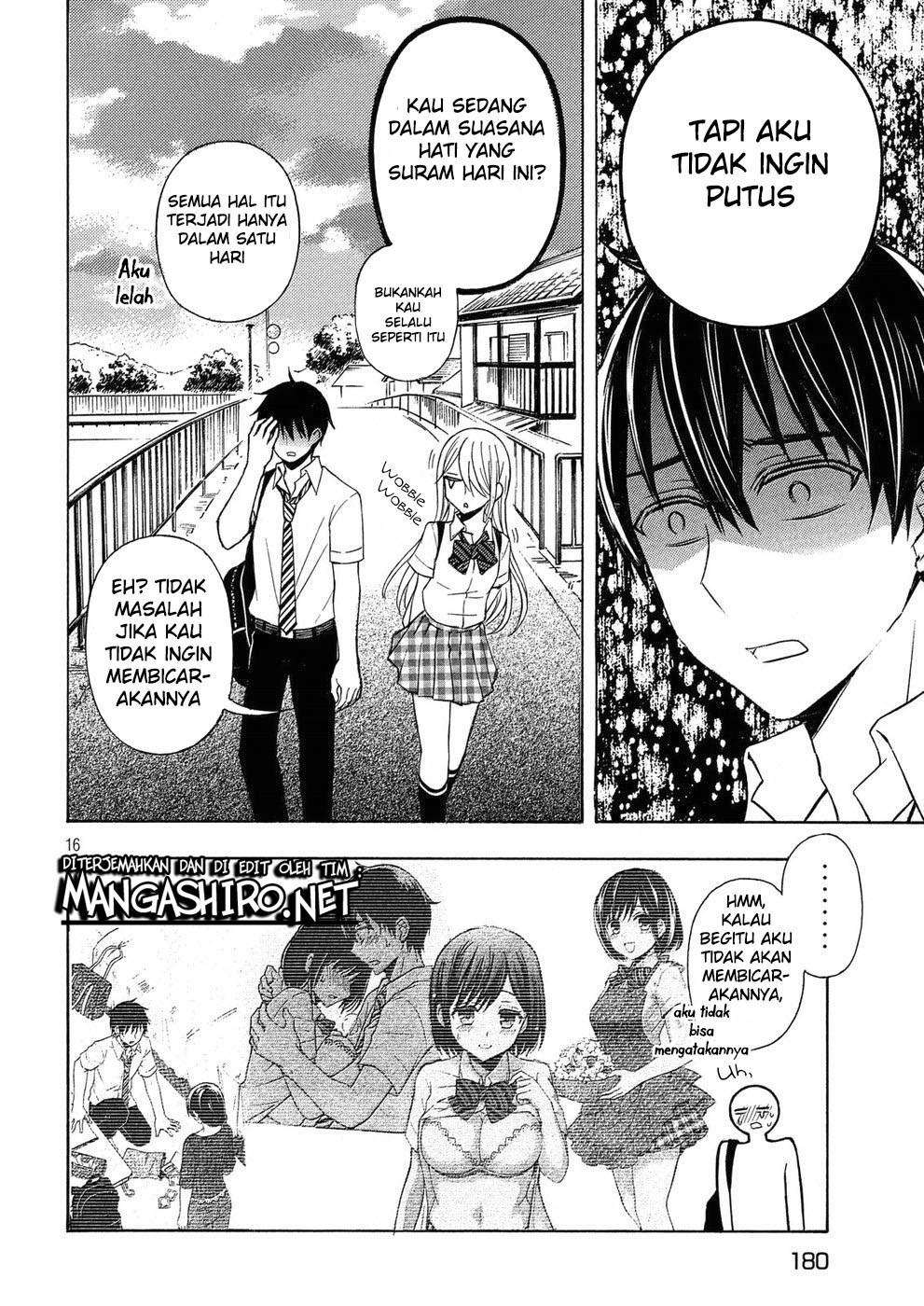 Watari-kun no xx ga Houkai Sunzen Chapter 36 - halaman 16