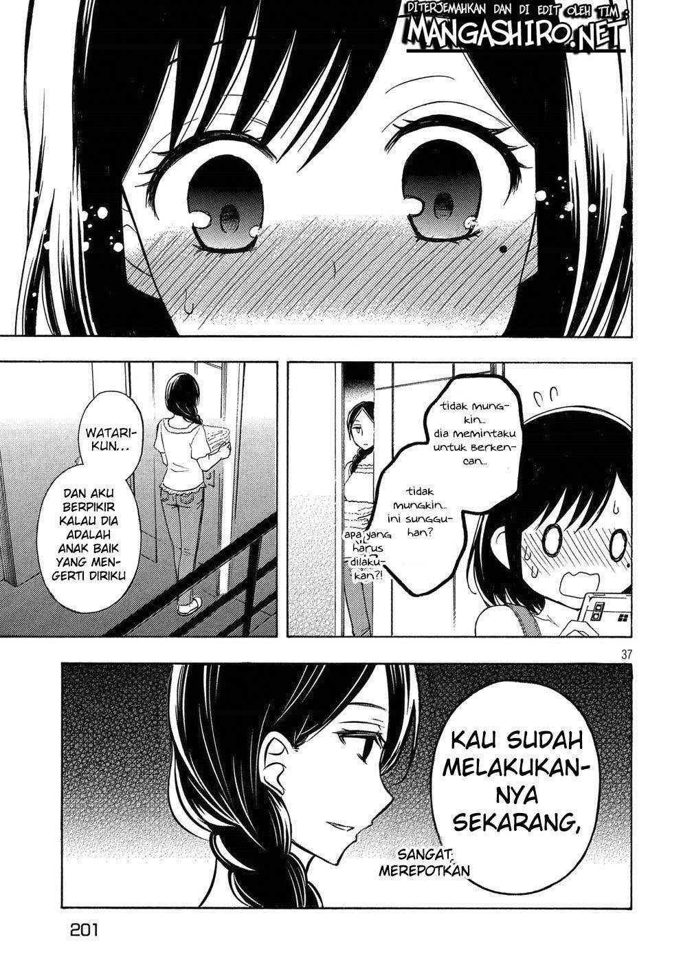 Watari-kun no xx ga Houkai Sunzen Chapter 36 - halaman 36