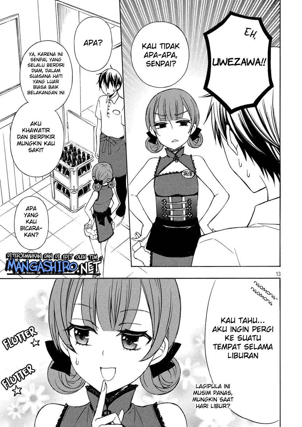 Watari-kun no xx ga Houkai Sunzen Chapter 37 - halaman 15
