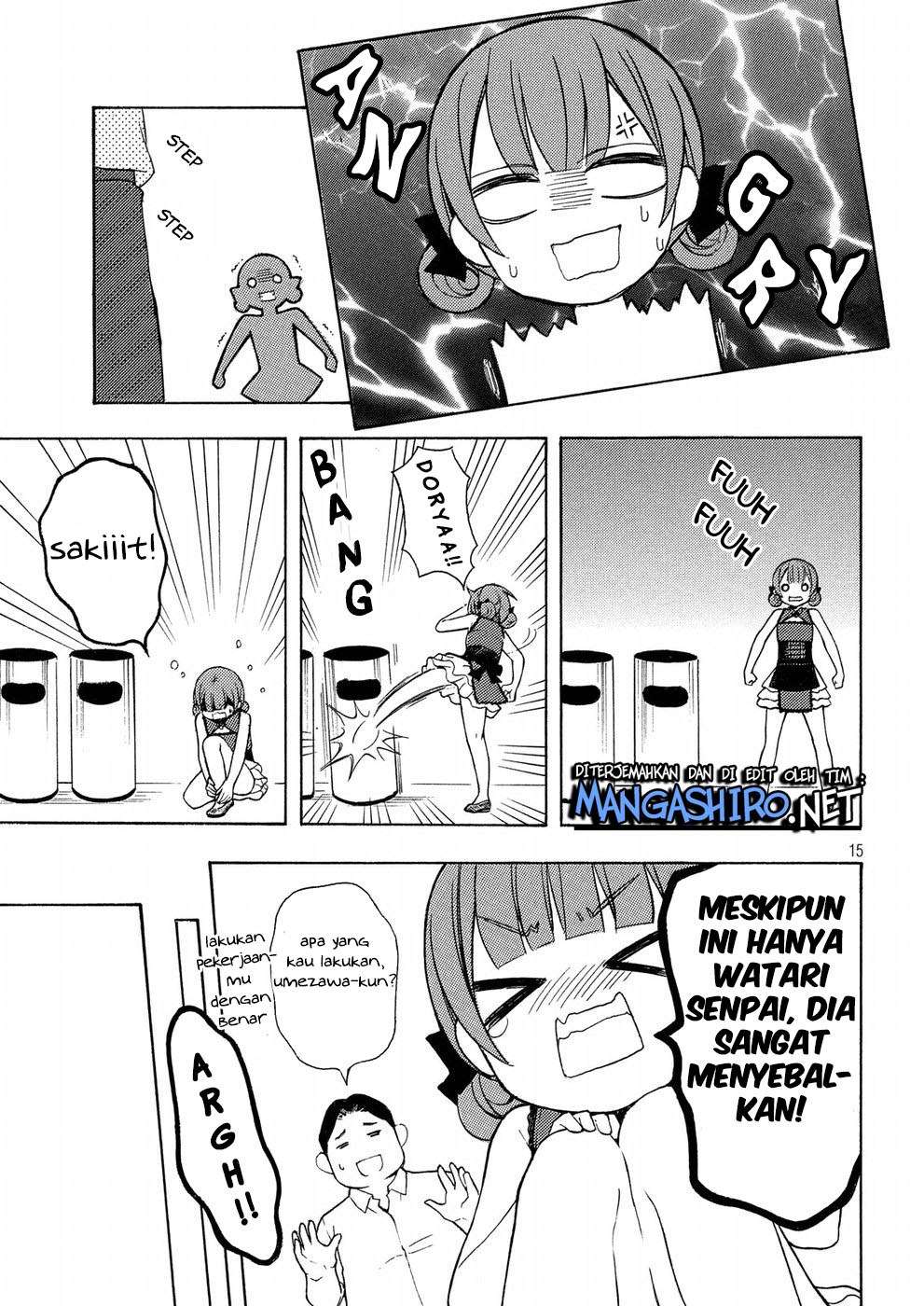 Watari-kun no xx ga Houkai Sunzen Chapter 37 - halaman 17