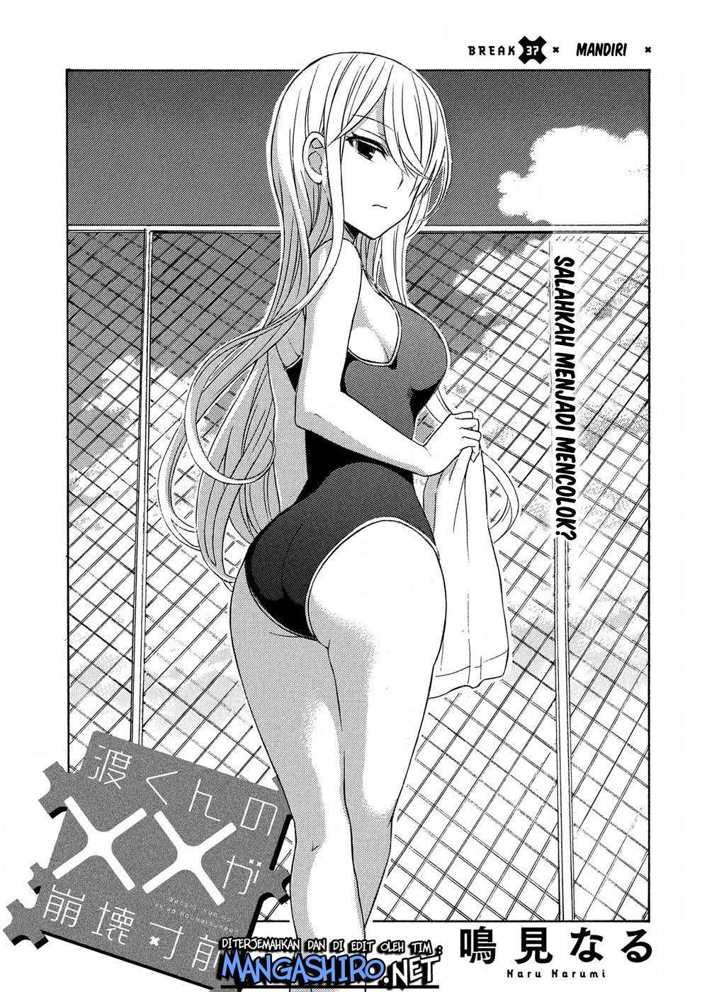 Watari-kun no xx ga Houkai Sunzen Chapter 37 - halaman 2