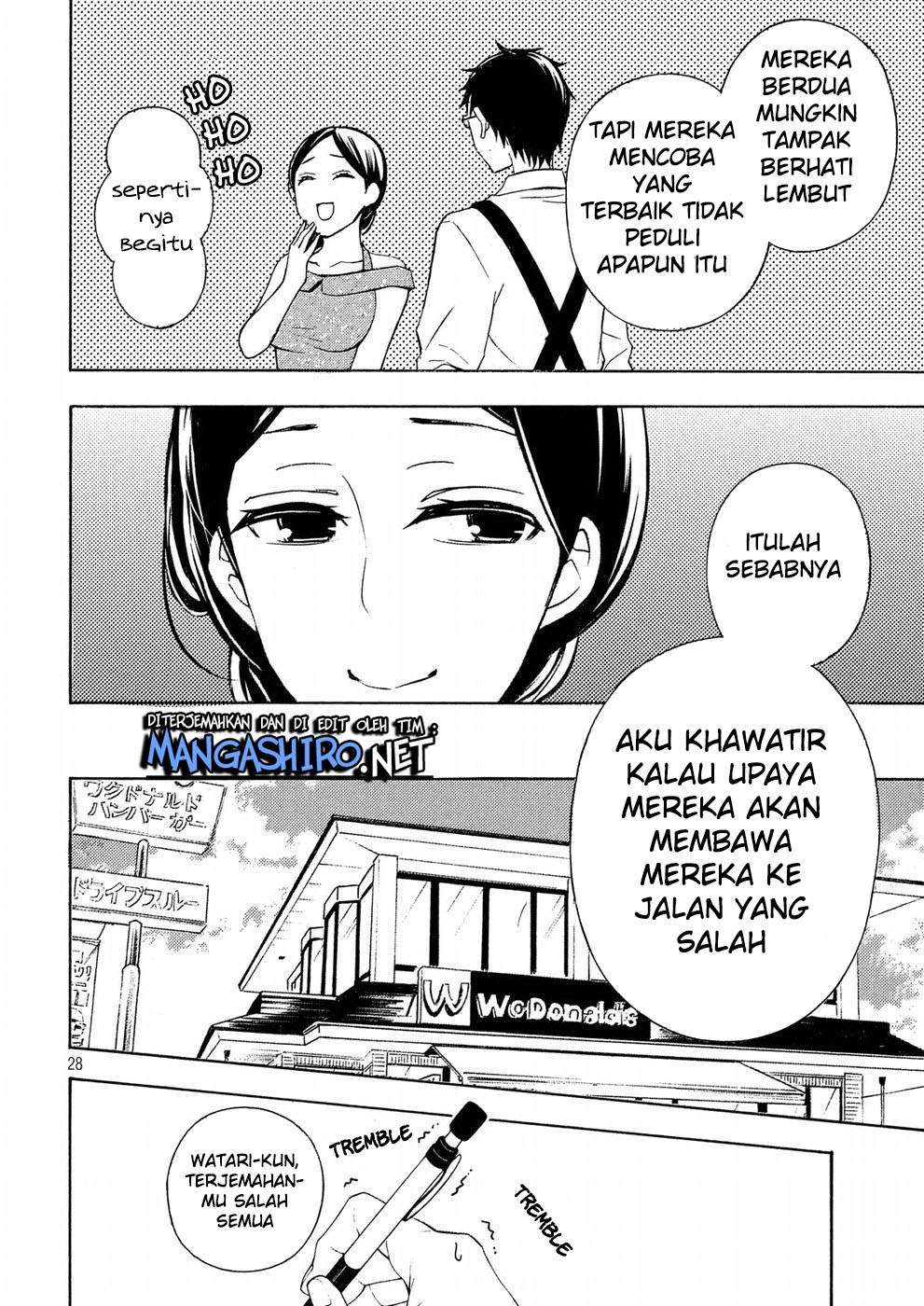 Watari-kun no xx ga Houkai Sunzen Chapter 37 - halaman 30