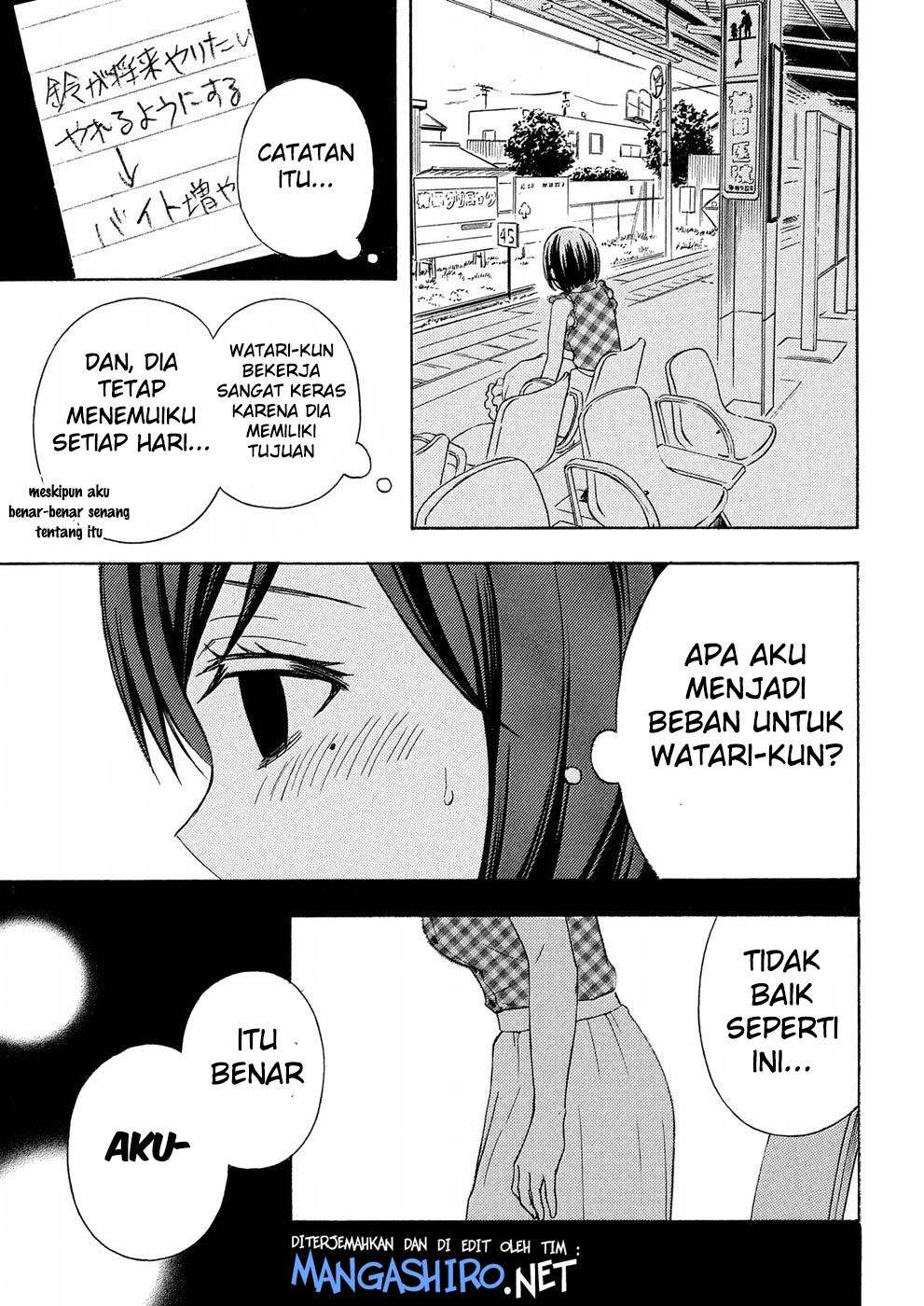 Watari-kun no xx ga Houkai Sunzen Chapter 37 - halaman 37