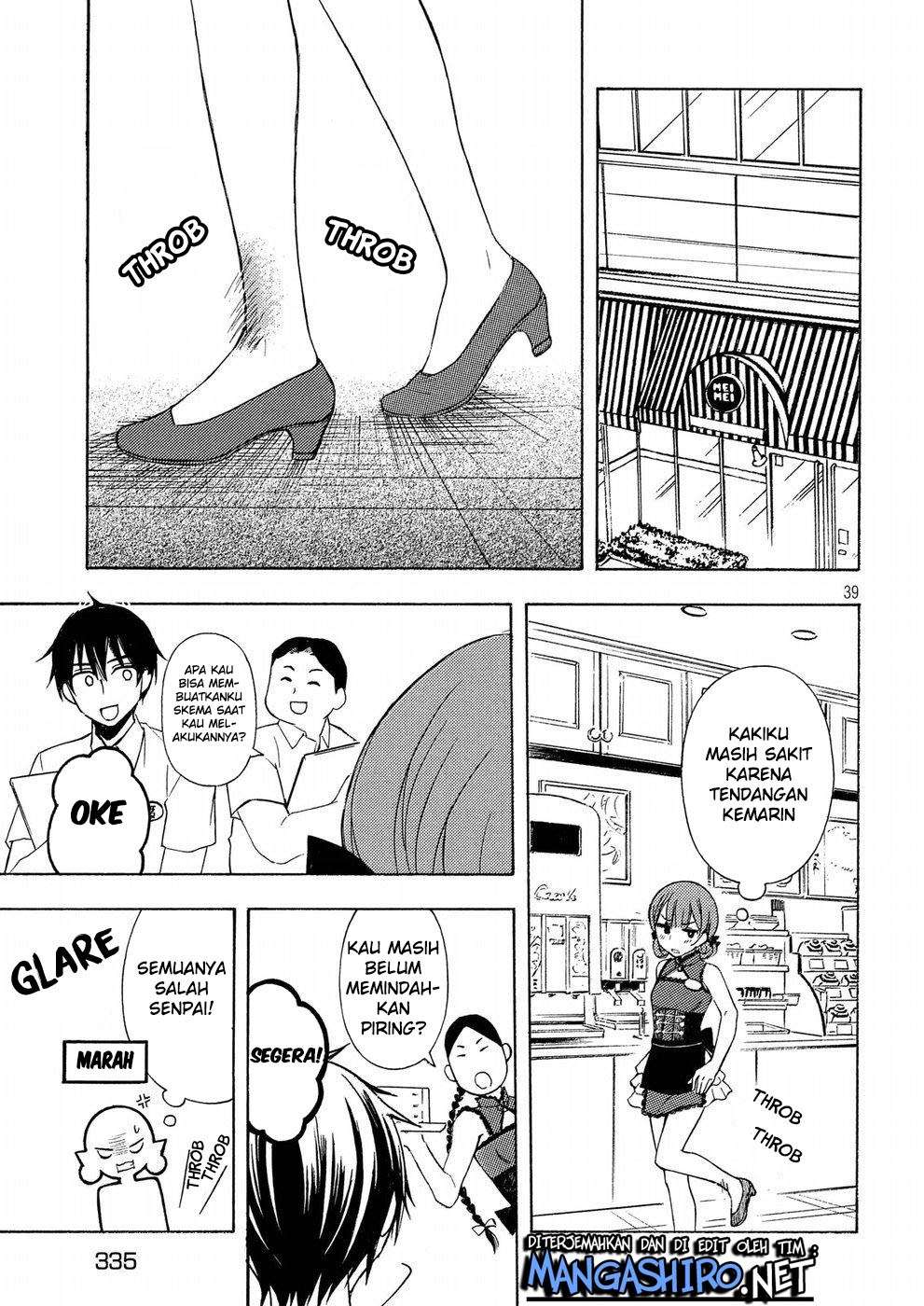Watari-kun no xx ga Houkai Sunzen Chapter 37 - halaman 40