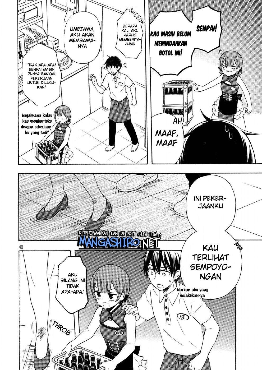 Watari-kun no xx ga Houkai Sunzen Chapter 37 - halaman 41
