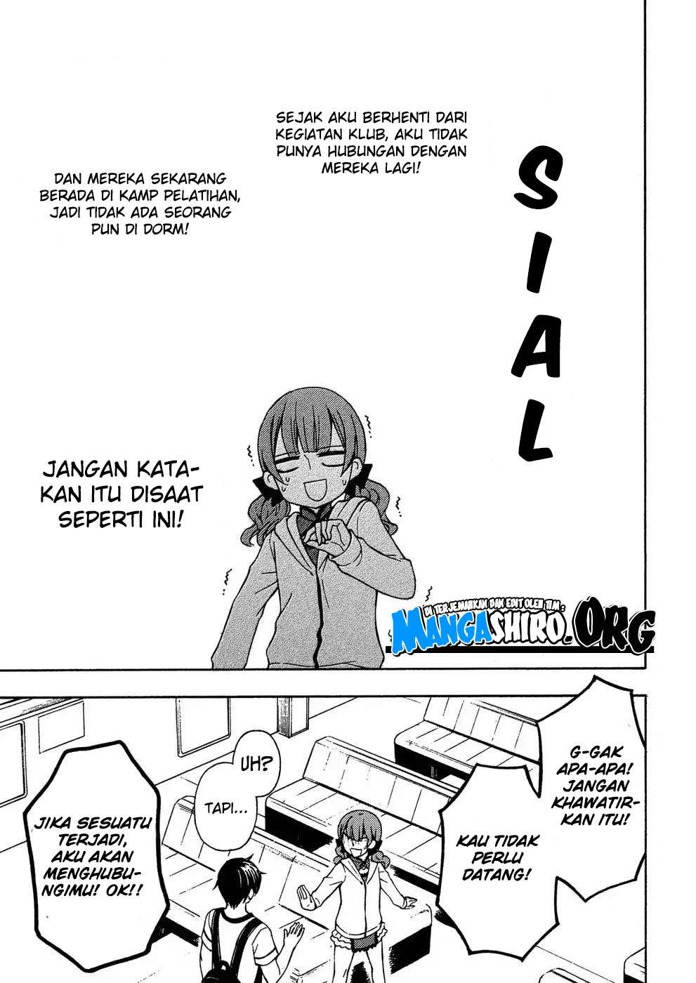 Watari-kun no xx ga Houkai Sunzen Chapter 38 - halaman 10
