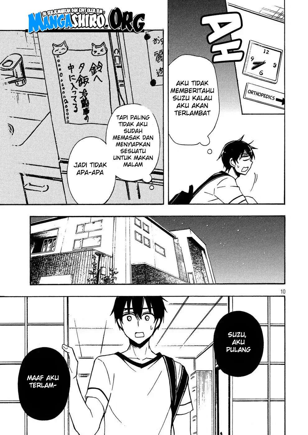 Watari-kun no xx ga Houkai Sunzen Chapter 38 - halaman 12