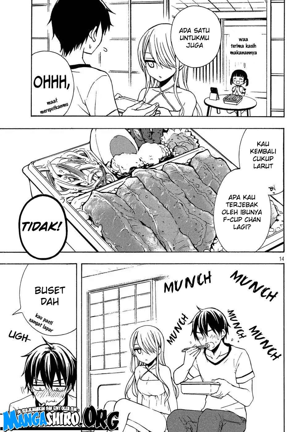 Watari-kun no xx ga Houkai Sunzen Chapter 38 - halaman 16