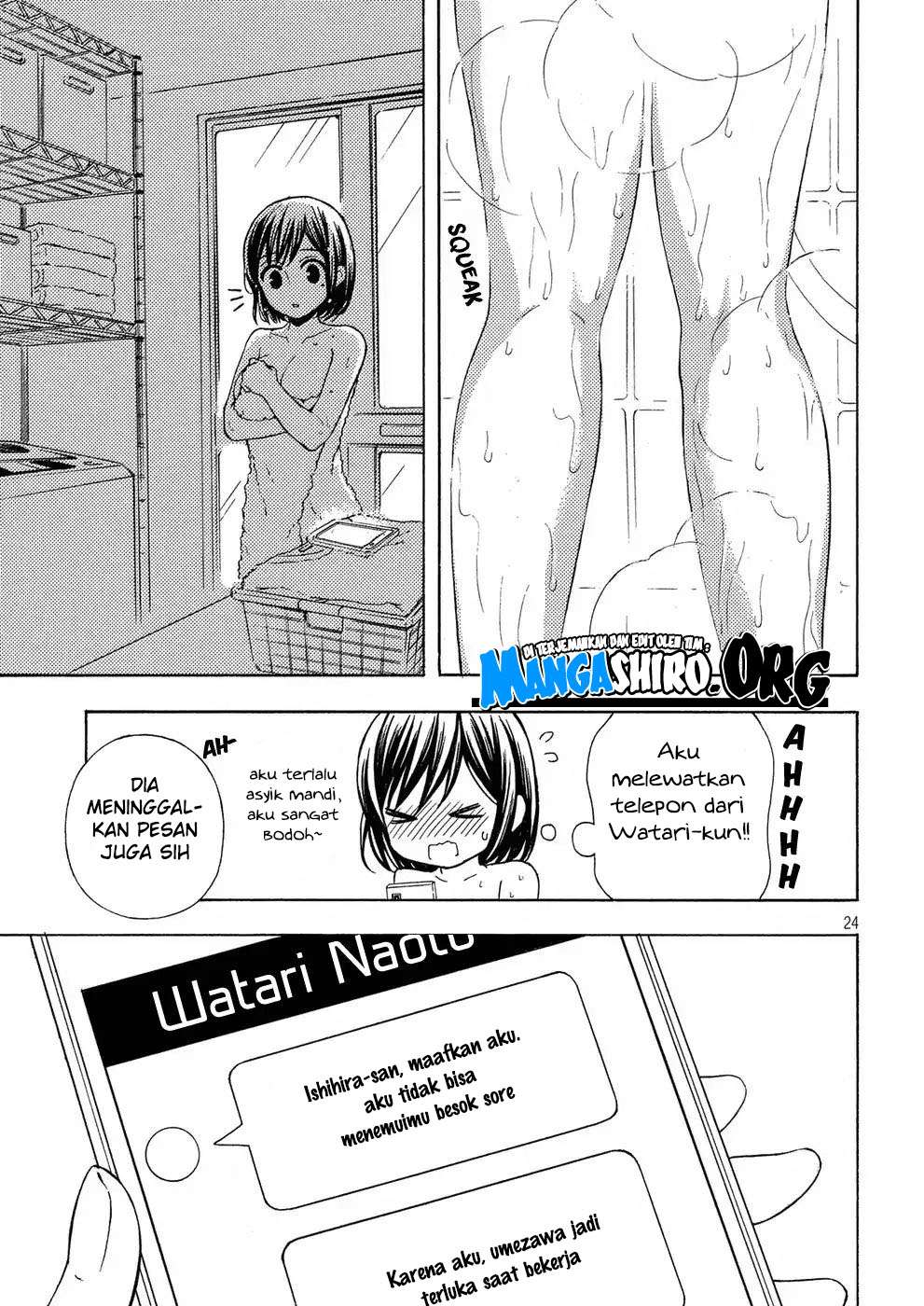 Watari-kun no xx ga Houkai Sunzen Chapter 38 - halaman 25
