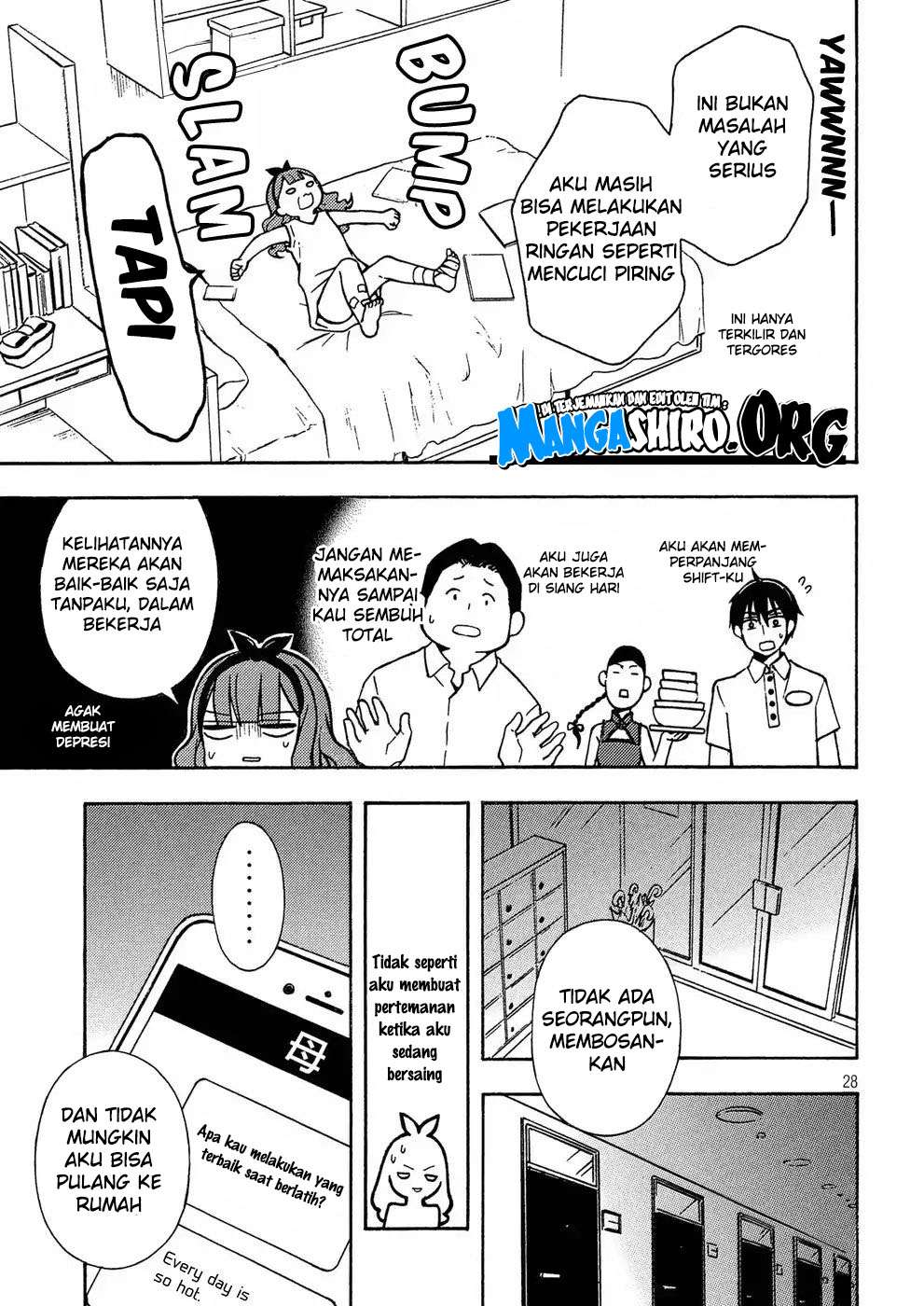 Watari-kun no xx ga Houkai Sunzen Chapter 38 - halaman 29