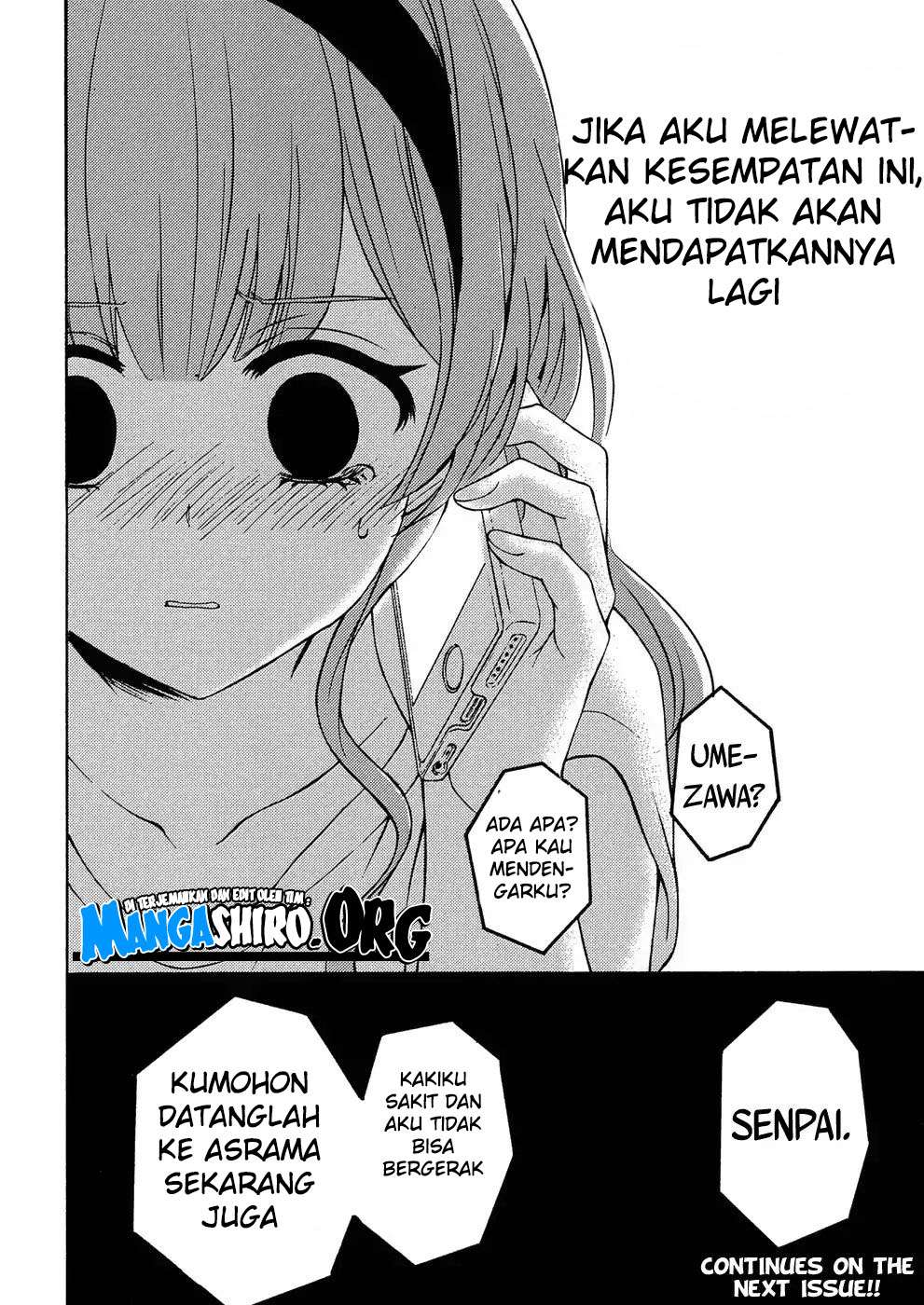 Watari-kun no xx ga Houkai Sunzen Chapter 38 - halaman 32