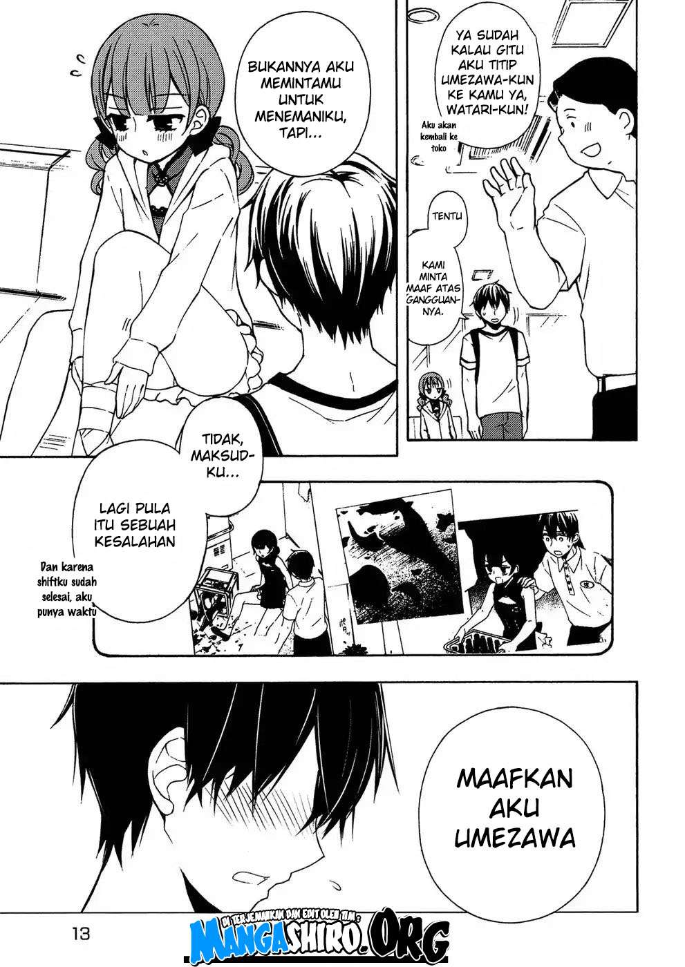 Watari-kun no xx ga Houkai Sunzen Chapter 38 - halaman 6