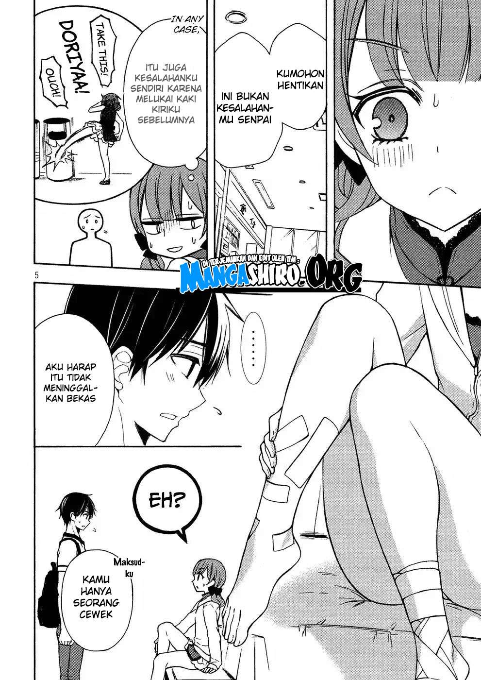 Watari-kun no xx ga Houkai Sunzen Chapter 38 - halaman 7
