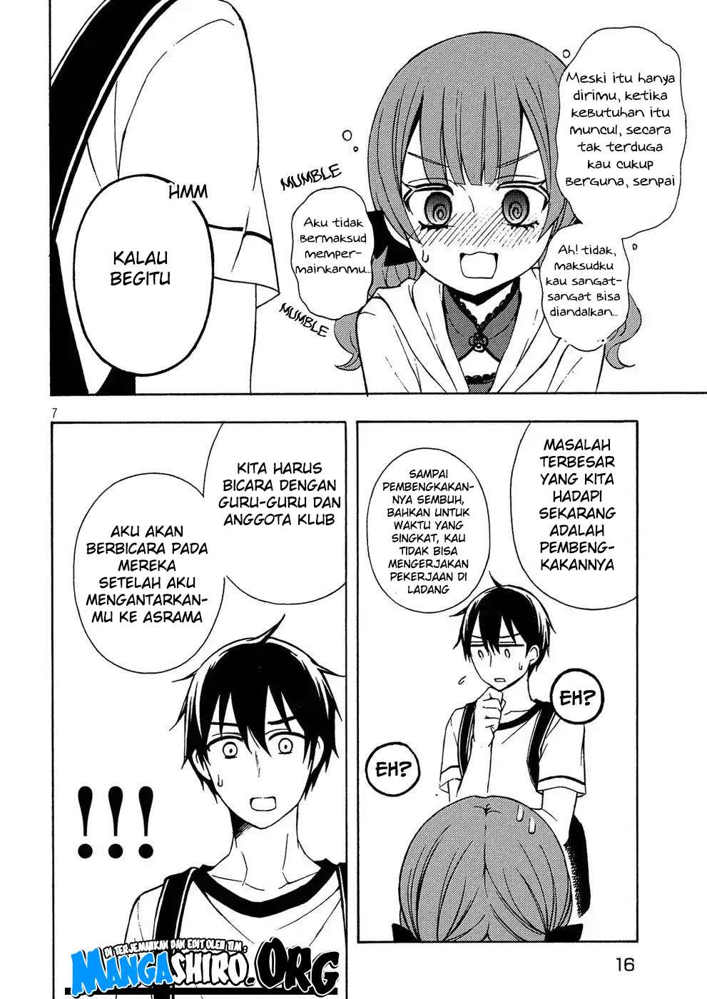 Watari-kun no xx ga Houkai Sunzen Chapter 38 - halaman 9
