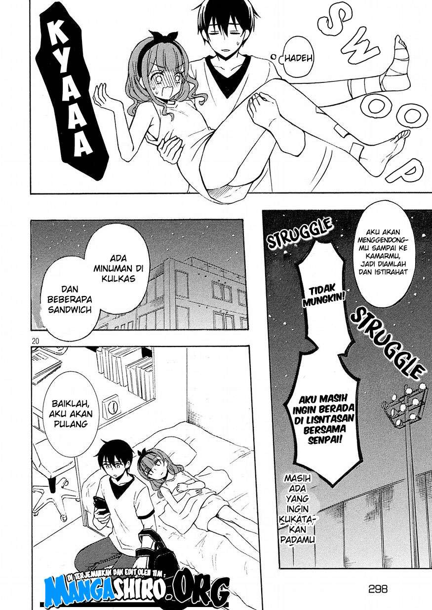 Watari-kun no xx ga Houkai Sunzen Chapter 39 - halaman 22