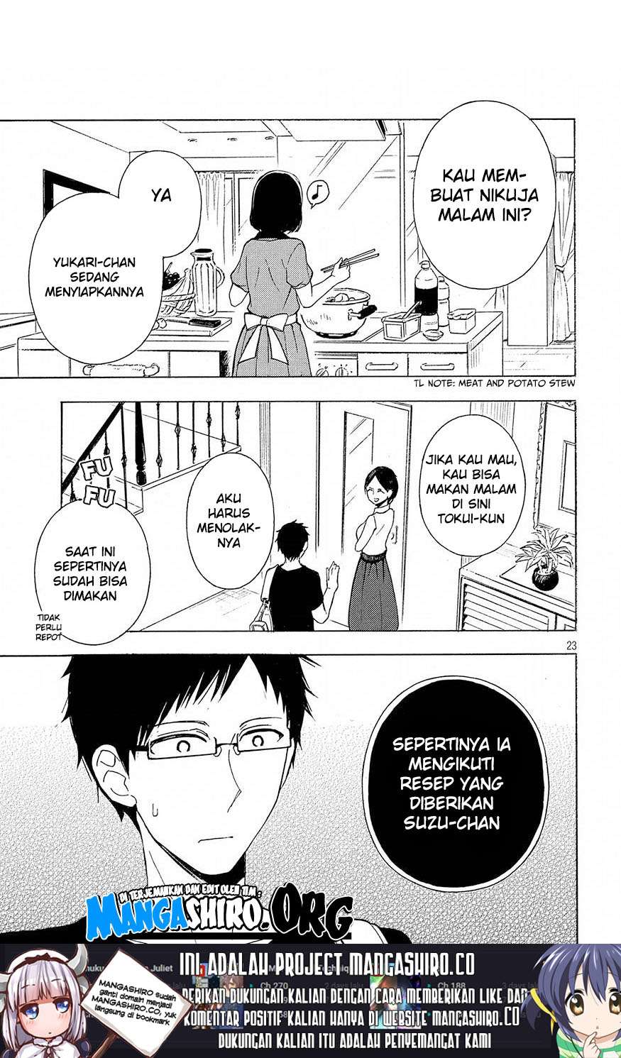 Watari-kun no xx ga Houkai Sunzen Chapter 39 - halaman 25