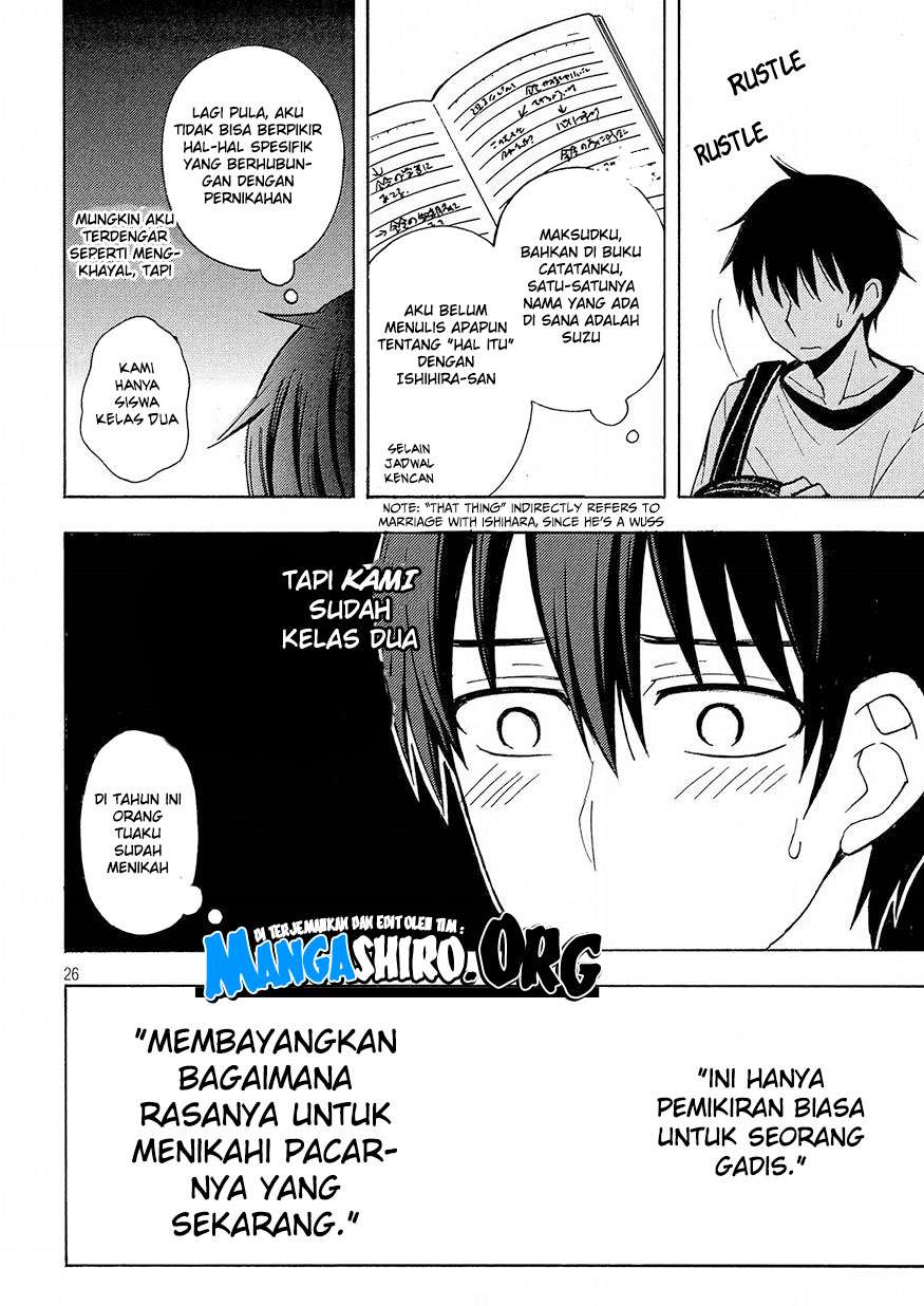 Watari-kun no xx ga Houkai Sunzen Chapter 39 - halaman 28