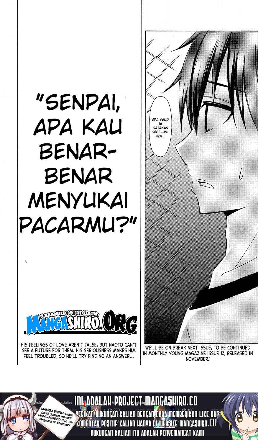 Watari-kun no xx ga Houkai Sunzen Chapter 39 - halaman 32