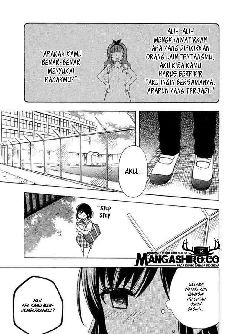 Watari-kun no xx ga Houkai Sunzen Chapter 40 - halaman 13