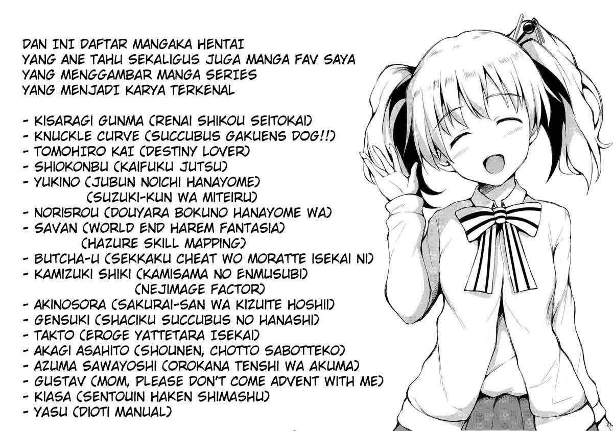 Watari-kun no xx ga Houkai Sunzen Chapter 40 - halaman 27