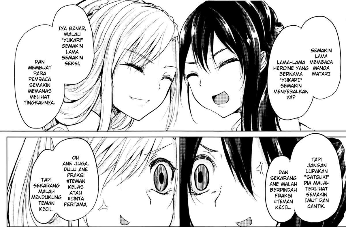 Watari-kun no xx ga Houkai Sunzen Chapter 40 - halaman 28