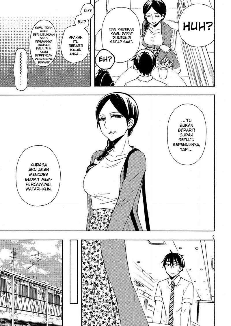 Watari-kun no xx ga Houkai Sunzen Chapter 41 - halaman 12