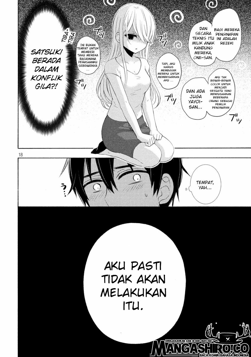 Watari-kun no xx ga Houkai Sunzen Chapter 46 - halaman 19