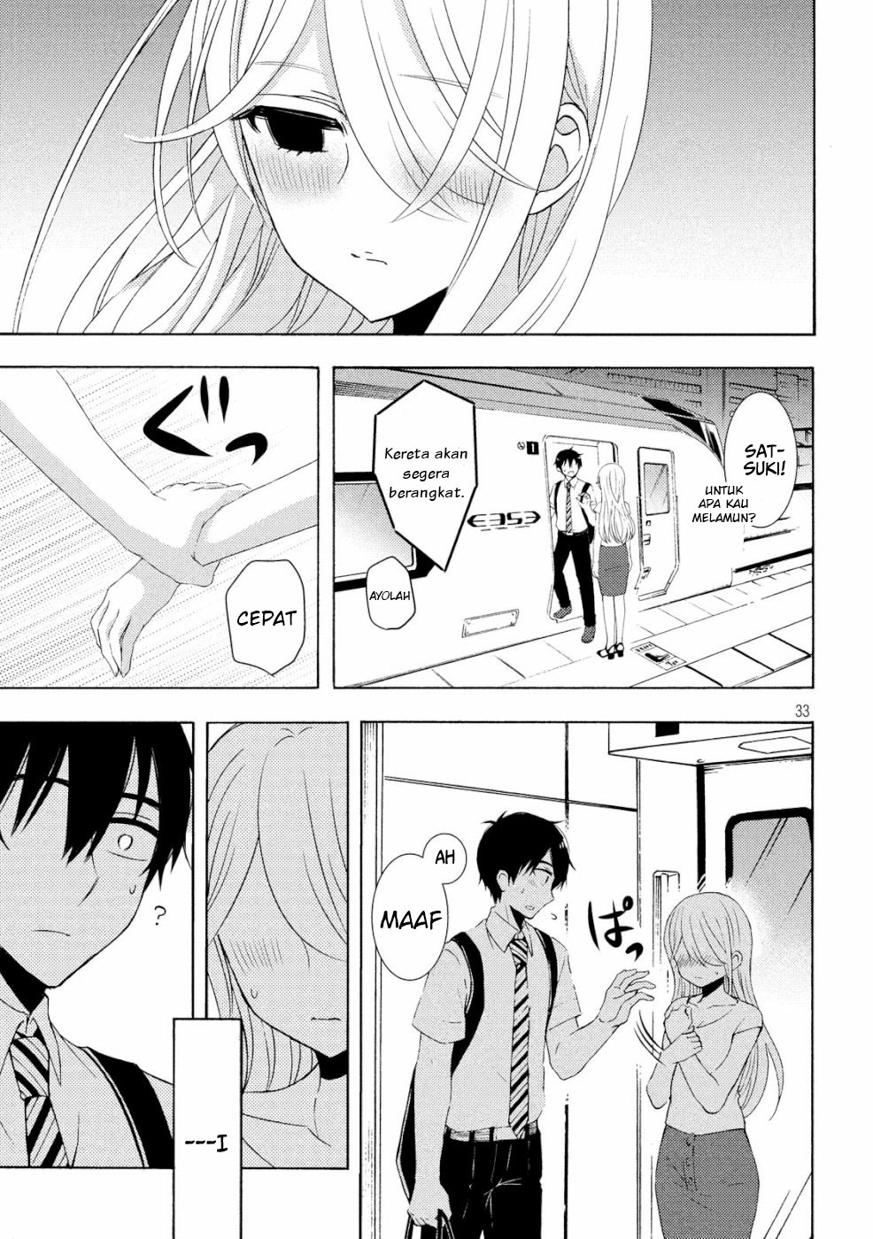 Watari-kun no xx ga Houkai Sunzen Chapter 46 - halaman 34