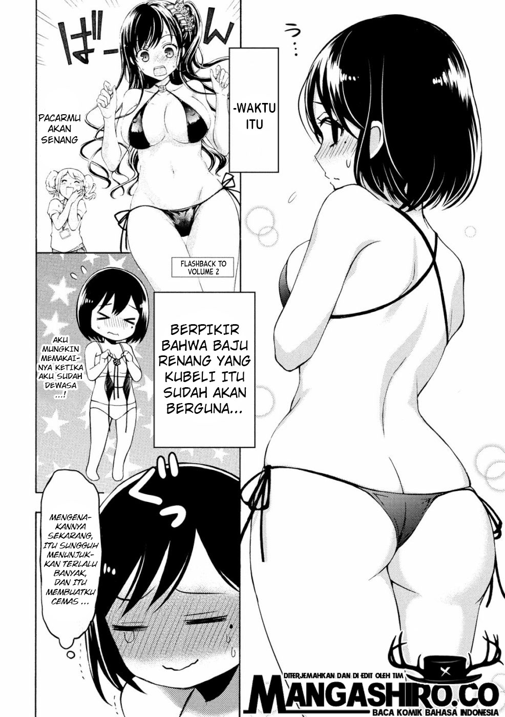 Watari-kun no xx ga Houkai Sunzen Chapter 47 - halaman 25