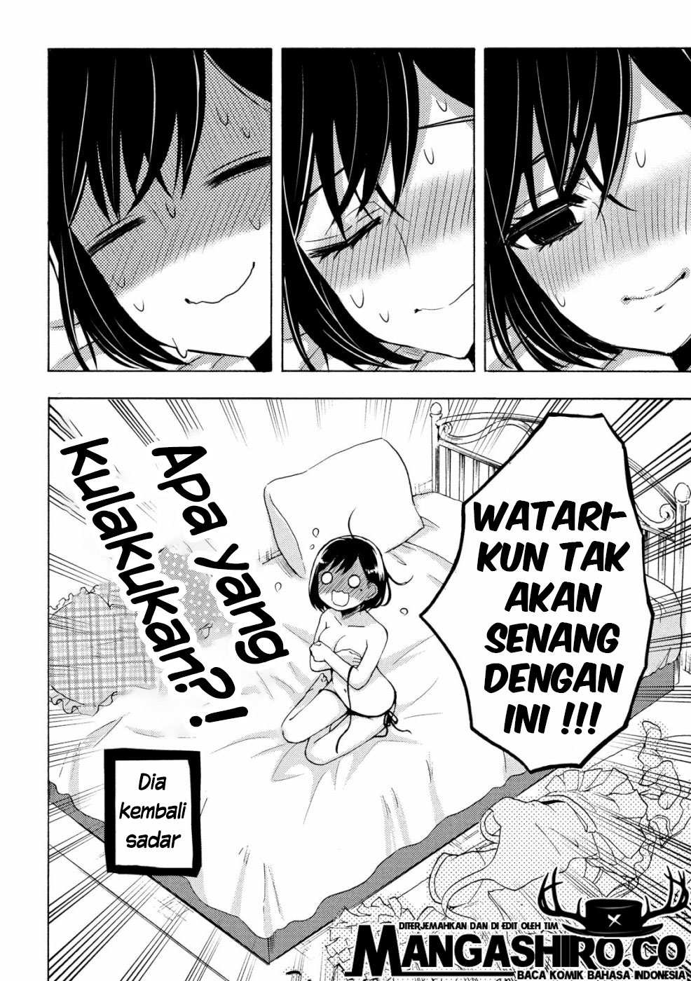 Watari-kun no xx ga Houkai Sunzen Chapter 47 - halaman 28