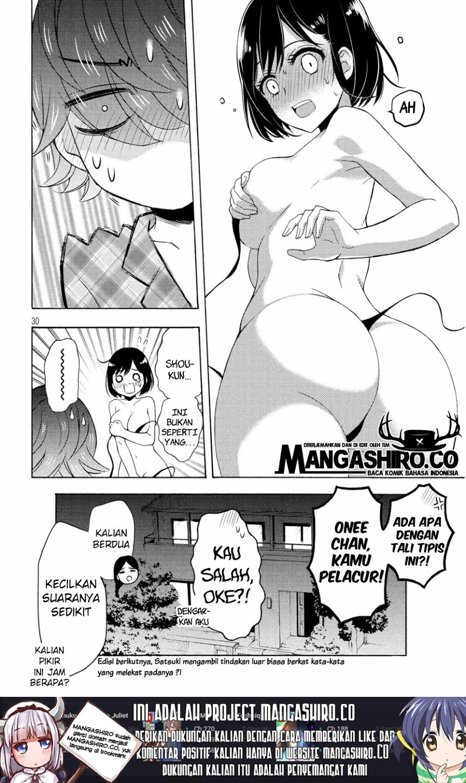 Watari-kun no xx ga Houkai Sunzen Chapter 47 - halaman 30