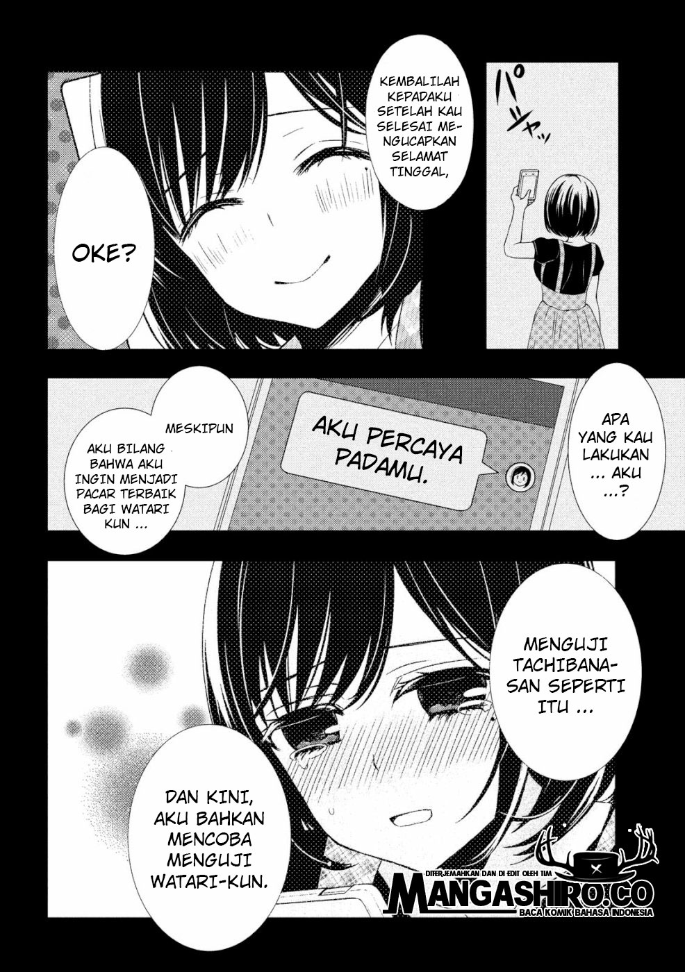 Watari-kun no xx ga Houkai Sunzen Chapter 47 - halaman 5