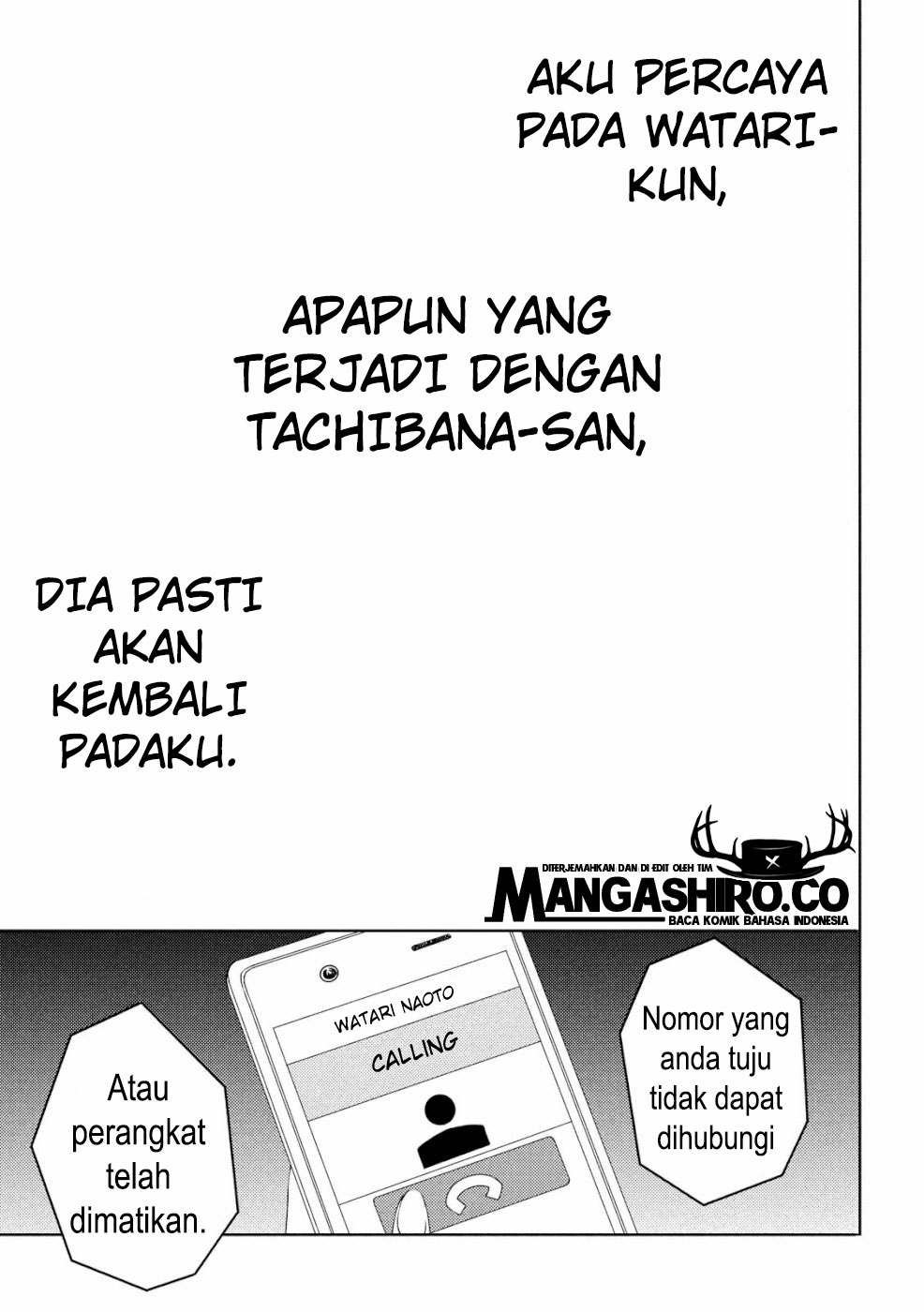 Watari-kun no xx ga Houkai Sunzen Chapter 47 - halaman 6